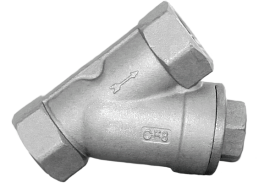 Фильтр муфтовый Y-тип нержавеющий, AISI304 DN15 (1/2"), (CF8), PN16 NK-YS15/4