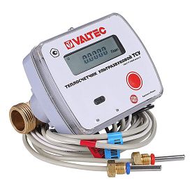 Теплосчетчик ультразвуковой, RS-485, 1,5 м3/час (на подающий тр.)