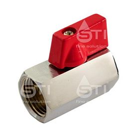 Кран шаровый STI МИНИ ГГ, DN 20, латунный 3667