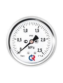 Манометр ТМВ-320Т.00(-0,1-0,5MPa)G1/4.1,5