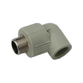 Угольник переходной с наружной резьбой 20х3/4" (75/15) (Valfex) СЕРЫЙ