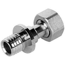 Соединение прямое с накидной гайкой 20&times;1/2"