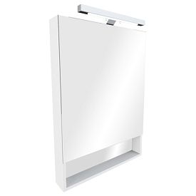 Шкаф зеркальный The Gap 60 бел мат Roca ZRU9302748
