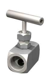 Клапан игольльчатый Гранвент MV40 Ду 15, Ру 420 , нержавеющий , вр/...