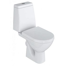 Унитаз-компакт JUST, к/в, 2 -реж, сид. ТП, Soft Close (Cersanit)