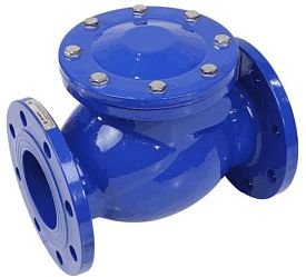 Клапан обратный поворотный Benarmo, 3041, Ду 125, Ру10/16, корпус и...