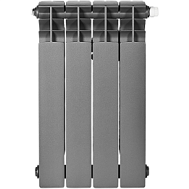 Радиатор биметаллический STOUT, TITAN VENTIL, 500, 4 секций, нижнее...