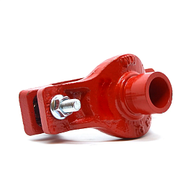 ХОМУТ МУФТОВЫЙ СЕДЕЛЬНЫЙ GROOVEX,XM, Ду 50х25 ,2"x1" - (60x34) ,XM6034