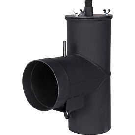 RSB-1110-041394 ROMMER Патрубок дымохода вертикальный D=120, L=247, H=346