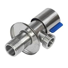 Кран шаровой угловой бытовой RM-L ATS-1212 1/2″x1/2″ Ду...