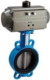 Затвор дисковый_GGG40/CF8M/EPDM_K270D PN16 мф/мф с пневмоприводом A...