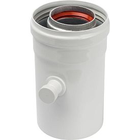 SCA-6010-000102 STOUT Элемент дымохода конденсатосборник горизонт...