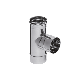 Ferrum HF (Т до 600&deg;C) Тройник-К 90&deg; (430/0,8мм) Ф110