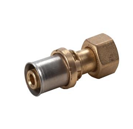 RM179Y053, Прямой фитинг с накидной гайкой и плоским седлом, 1/2"x(16x2)