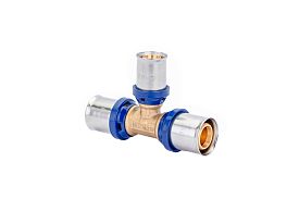 USYSTEMS пресс-тройник MLC Plus редукционный латунный 32-16-32 '5С