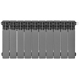 Радиатор биметаллический STOUT, TITAN VENTIL, 350, 10 секций, нижне...