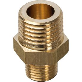 Ниппель переходной STOUT, SFT, 1/4X1/8, наружная резьба, SFT-0003-001418