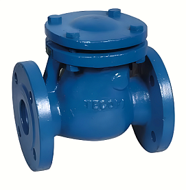 Клапан обратный Tecofi CB3241PN16-0250 Ду250 Ру16 чугунный фланцевы...