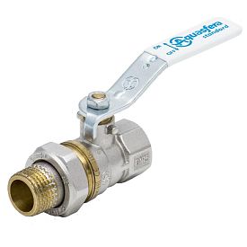 Кран шаровый Aquasfera Standard 1106-03 DN 25 Ру 25 латунный ,с аме...