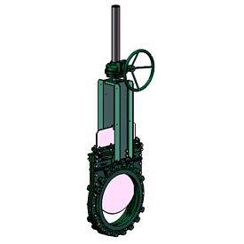 Задвижка шиберная (ножевая) Tecofi VGB4400-08NI0600 DN 600 PN 10 чу...