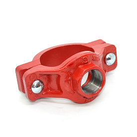 ХОМУТ РЕЗЬБОВОЙ СЕДЕЛЬНЫЙ GROOVEX,XP,Ду 65х32мм,2 1/2"x1 1/4&q...