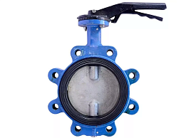 Затвор поворотный Tecofi VPI4649-02SI0040 DN40 PN16, с резьбовыми п...