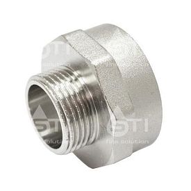 Переходник 3/4" х1/2" в-н никелир. STI