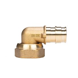 USYSTEMS угольник с накидной гайкой латунный для труб PE-Xa 20-G3/4...
