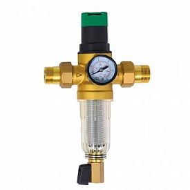 Фильтр самопромывной STI B-01 3/4 DN 20 PN 16 со встроенным редукто...