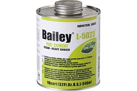 Клей для труб ПВХ 946мл Bailey L-5023