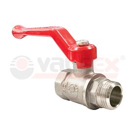Кран шаровой VALFEX 2" Ду 50 Ру 25 латунный никелированный , г...
