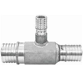 Тройник редукционный Изоком 58,5х4,0-101,0х6,5- 58,5х4,0 -1,0 Мпа, пресс