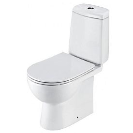Унитаз-компакт ОСТИН, г/в, 2-реж, сид. DP Slim, Soft Close, Clip up, 1WH302419