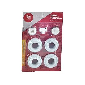 Комплект монтажный Ду20 алюм/бимет рад 7 предмет блистер Ogint A012-20