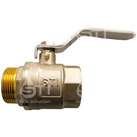 Кран шаровый STI Ш/Г, DN 32, латунный, рычаг 3997
