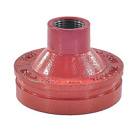 Переход резьб п/муфту XGQT07S Ду100х25(Дн108х1") грувлок LEDE