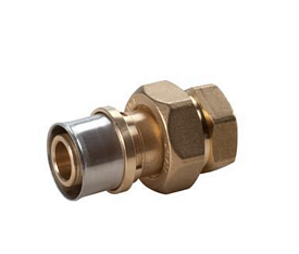 RM18Y033, Прямой фитинг с отводом, 1/2"x(16x2)