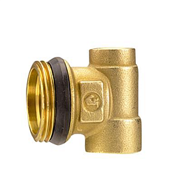 R591DY005, Концевой элемент коллектора, 1" x 1/2" x 3/8"