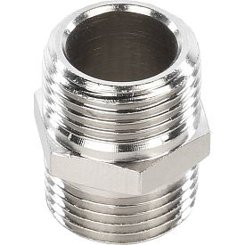 SFT-0004-003838 STOUT Ниппель HH никелированный 3/8