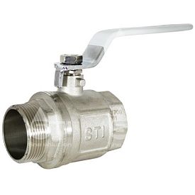 Кран шаровый STI Ш/Г, DN 40, латунный, рычаг 3998