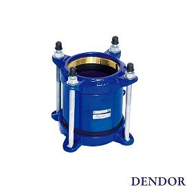 Муфта соединительная фиксирующая DENDOR RC-R13 DN500 (PE560) PN16 ч...