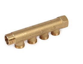 R580CY064, Сантехнический коллектор, 3/4" x 1/2"E /4