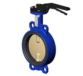 Затвор поворотный дисковый Tecofi Tecfly VPI4442-02NI0040 DN40 PN16...