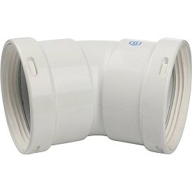 SCA-0080-020045 STOUT Элемент дымохода отвод 45° м/м DN80