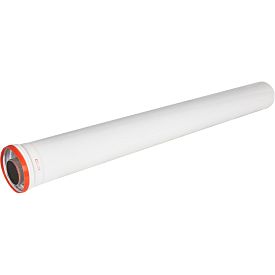 Удлинитель дымохода коакс. раструбн. ROMMER, RCA, 60/100, L 500...