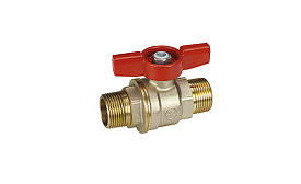 Кран шаровой Giacomini DADO R913 Ду 10 Ру35 3/8" латунный нике...