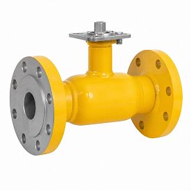 Кран шаровой газовый П/П фланцевый под электропривод LD, КШЦФ Э Gas...