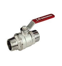 Кран шаровой Giacomini R253DL 11/4" Ду 32 Ру42 латунный хромир...