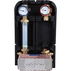 SDG-0038-282501 STOUT Насосная группа с теплообменником 28 пластин,...