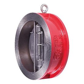 Клапан обратный двухстворчатый РАШВОРК 400-350-16, DN350, PN16, кор...